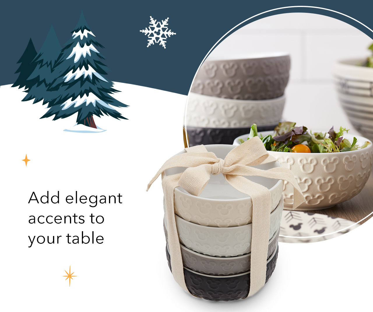 Add elegant accents to your table | Shop Now
