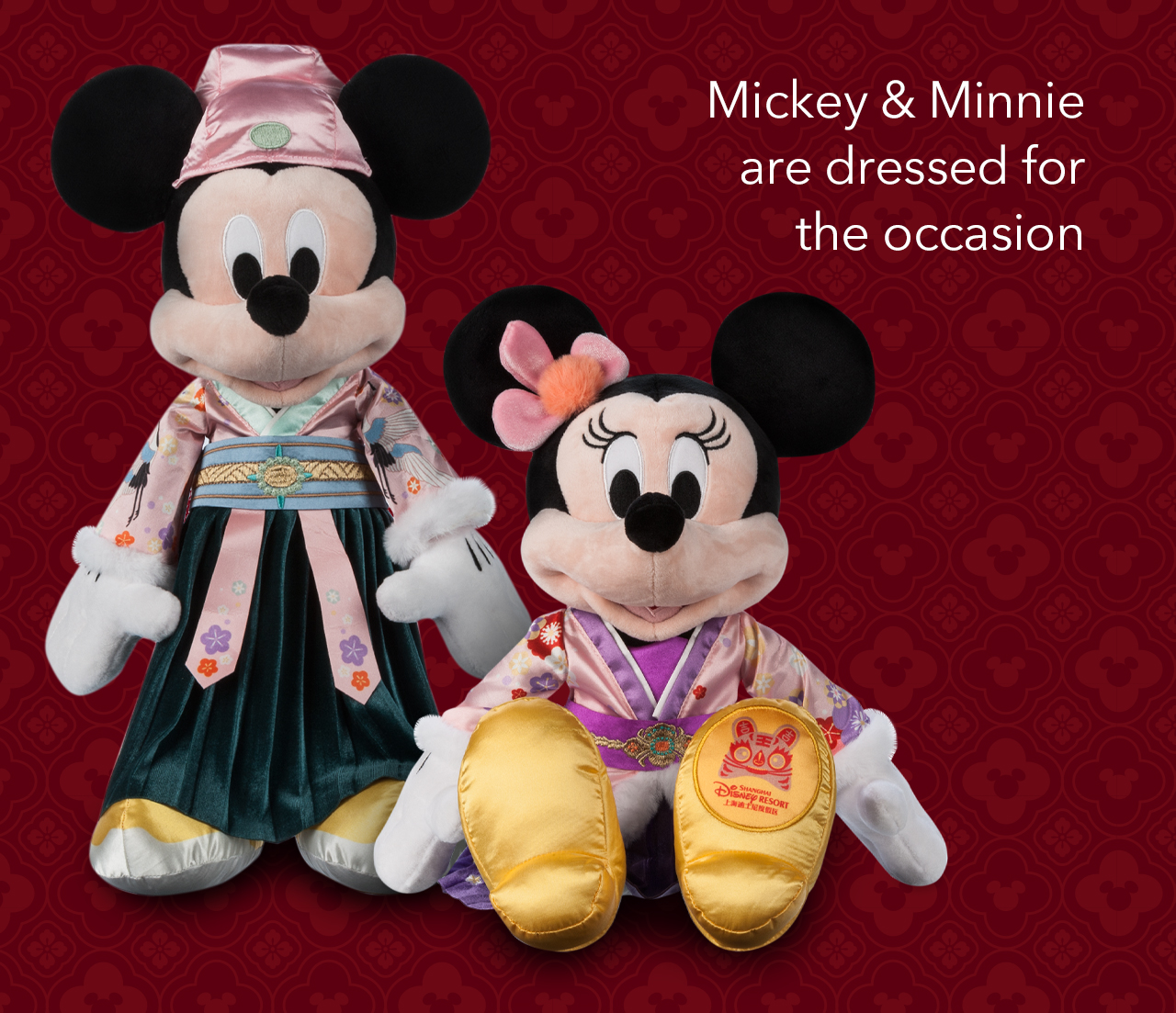 Mickey & Minnie are dressed for the occasion | Shop Now