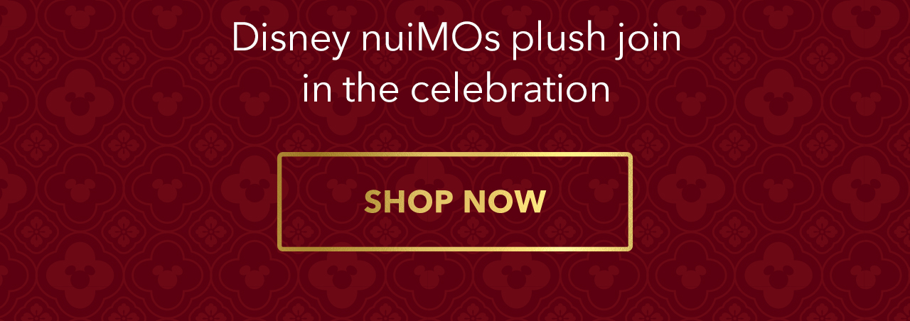 Disney nuiMOs plush join in the celebration | Shop Now