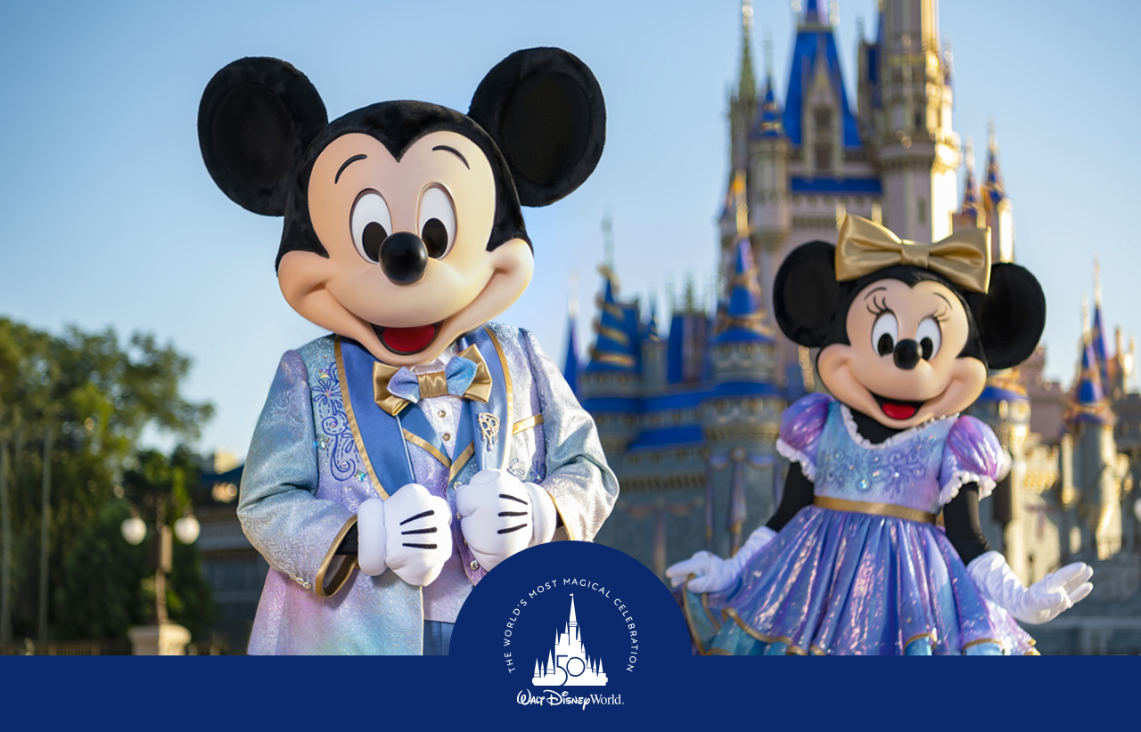 The World's Most Magical Celebration. Walt Diseny World 50th