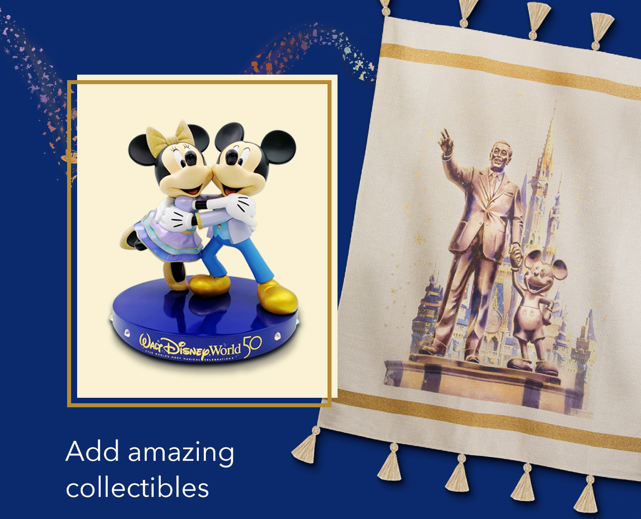 Add amazing collectibles | Shop Now