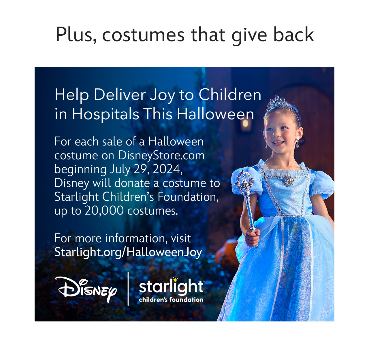 Costumes for Charity | Shop Now