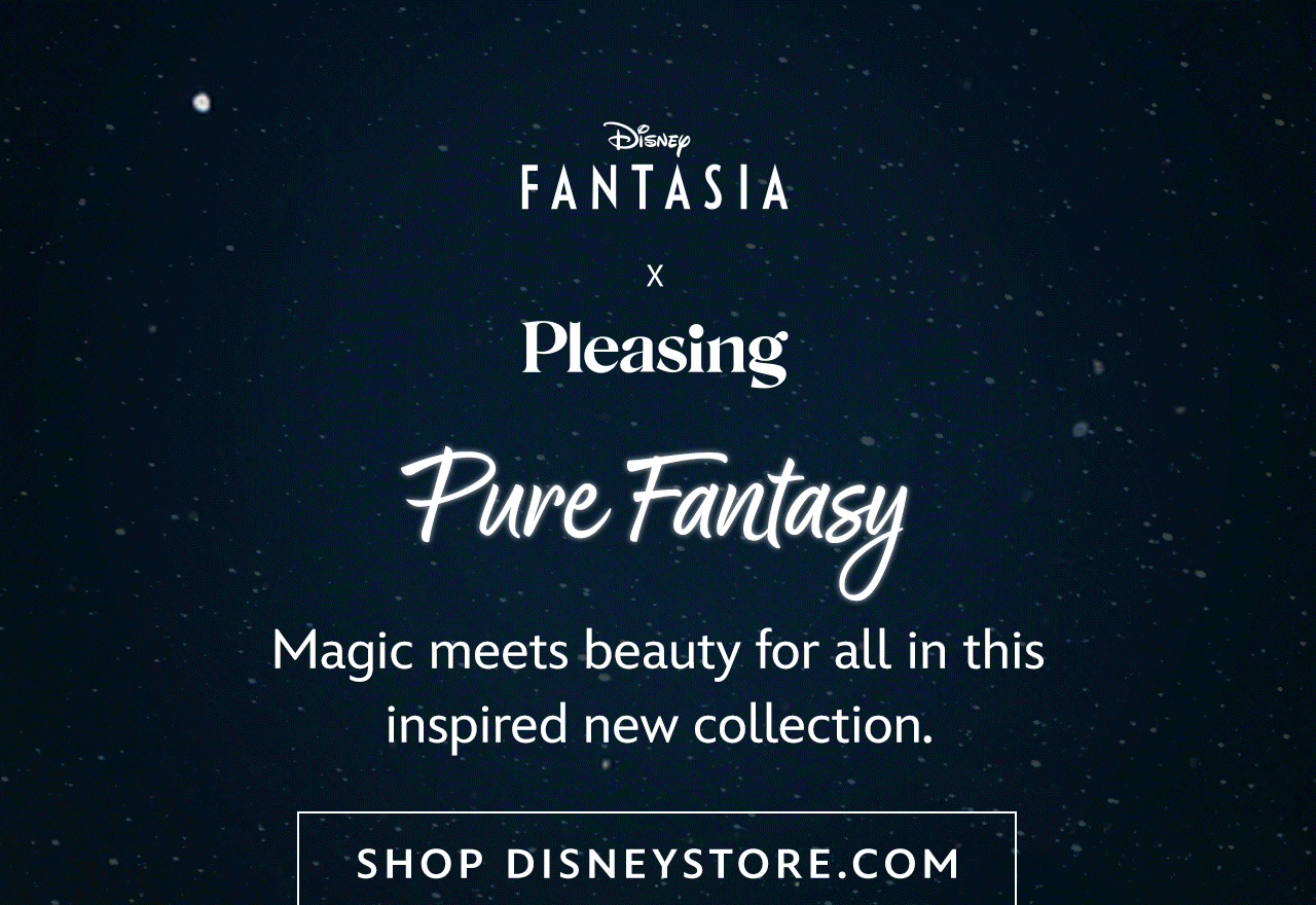 Disney FANTASIA X Pleasing. Pure Fantasy. Magic meets beauty for all in this inspired new collection. | Shop DisneyStore.com
